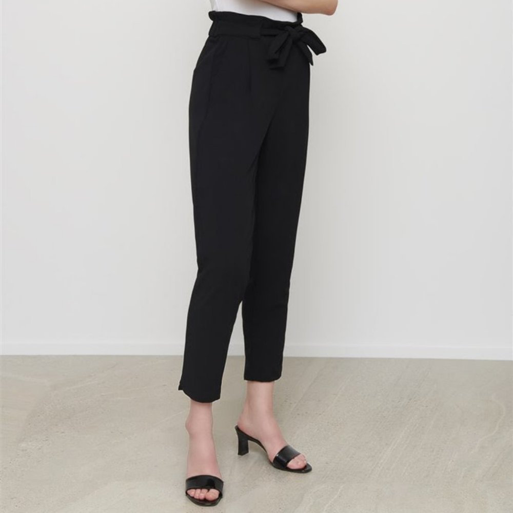 Dynamite Cindy Paperbag Cigarette Pants